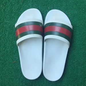 Gucci Pursuit ‘72 sport slide “White”